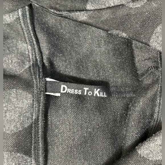 DRESSED TO KILL one size fits all. Black and grey. Lagenlook style. - Picture 10 of 12